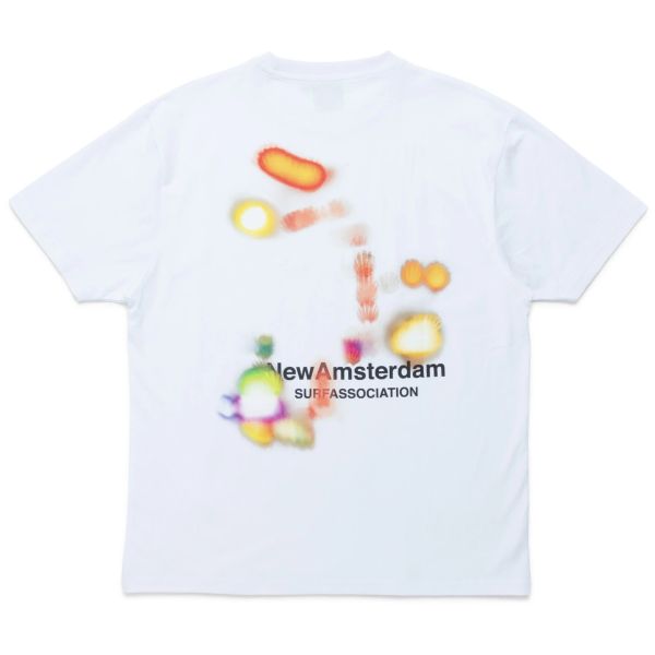 New Amsterdam Surf Association Night Lights T-shirt Wit