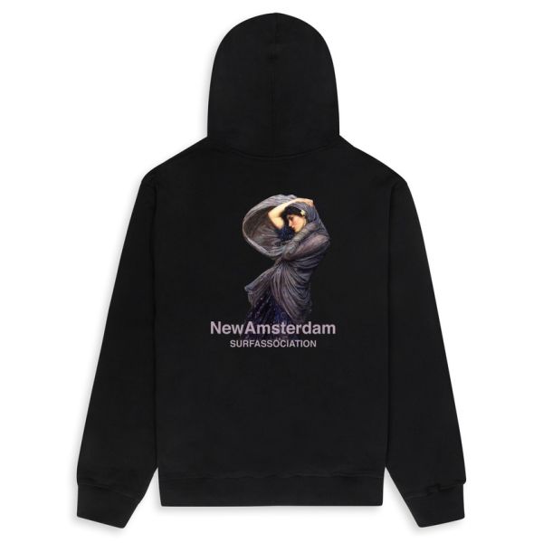 New Amsterdam Surf Association North Hoodie Zwart