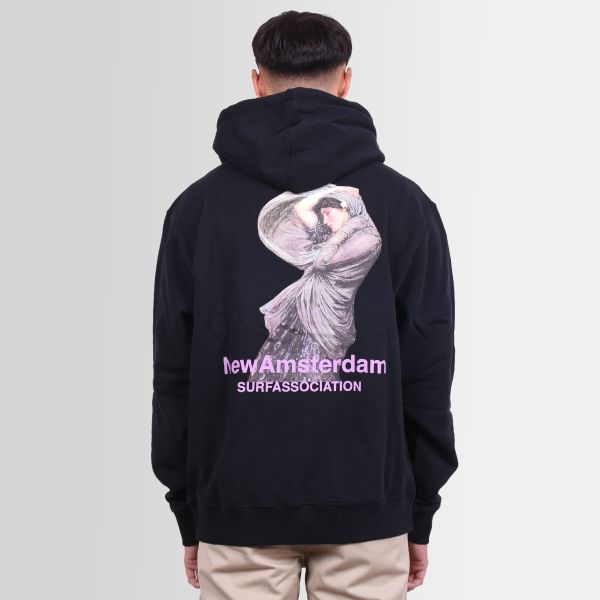 New Amsterdam Surf Association North Hoodie Zwart