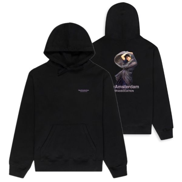 New Amsterdam Surf Association North Hoodie Zwart