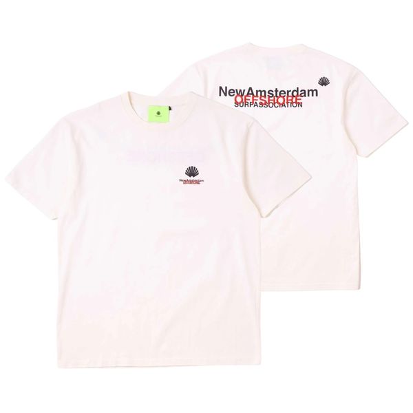 New Amsterdam Surf Association Logo Offshore T-shirt Off White