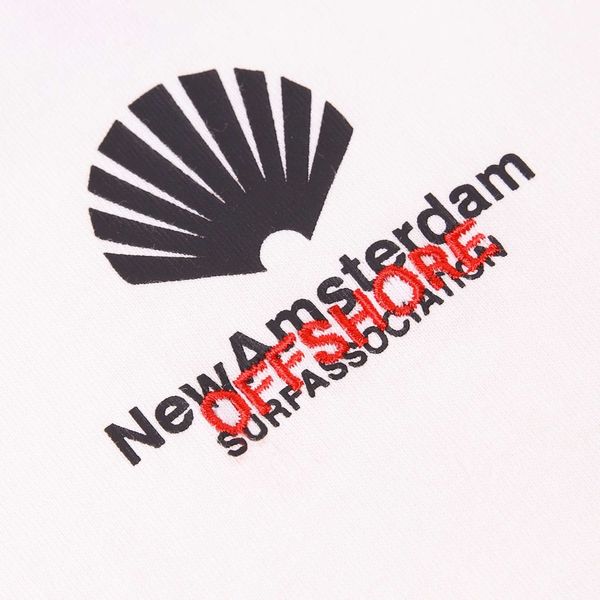 New Amsterdam Surf Association offshore t-shirt off white