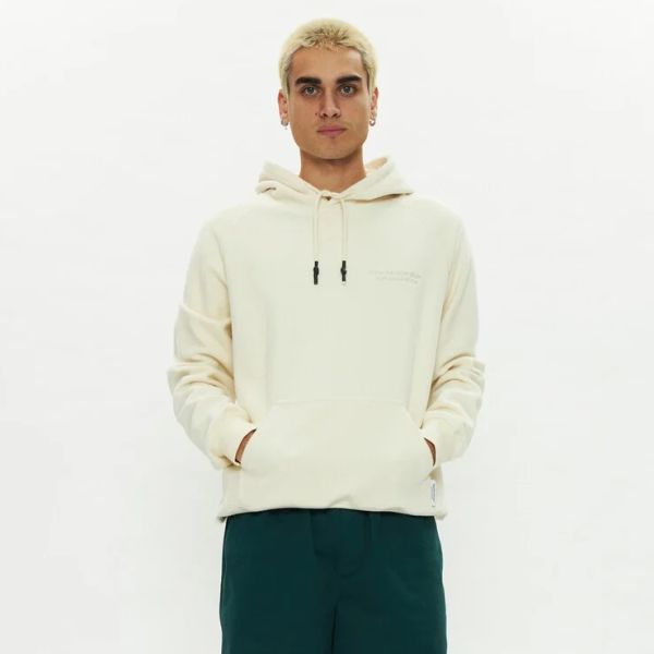 New Amsterdam Surf Association Outline Logo Hoodie Off White