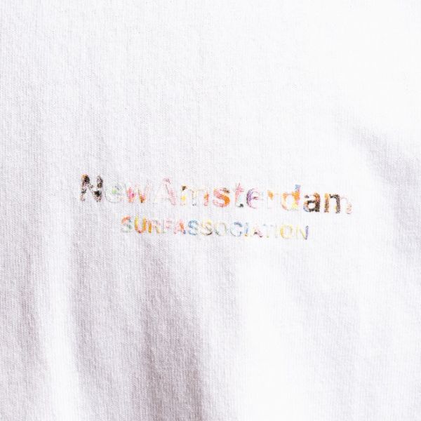 New Amsterdam Surf Association Oyster Flood T-shirt Wit