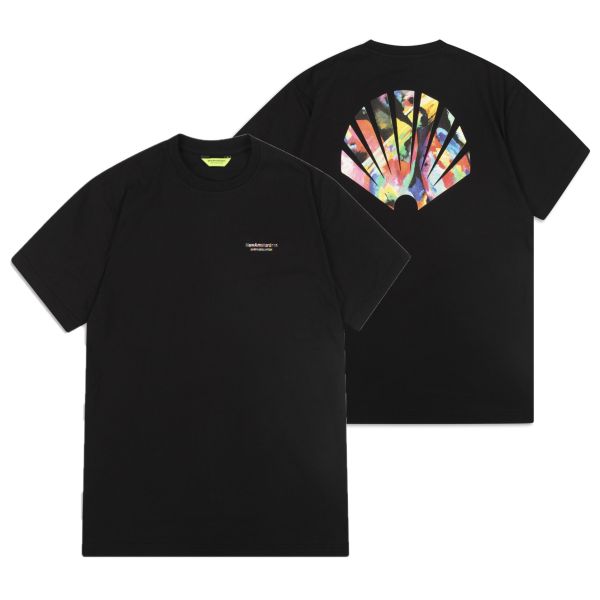 New Amsterdam Surf Association Oyster Flood T-shirt Zwart