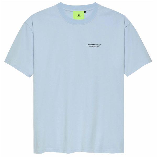 New Amsterdam Surf Association Oyster T-shirt Blauw