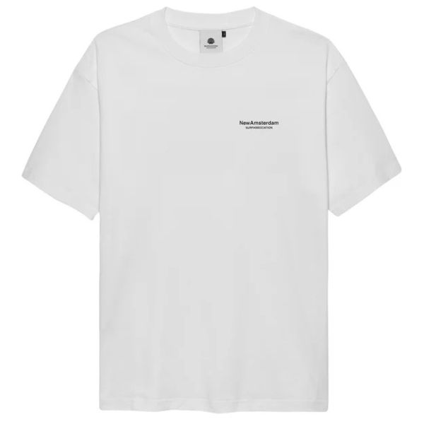 New Amsterdam Surf Association Photo Print T-shirt Wit