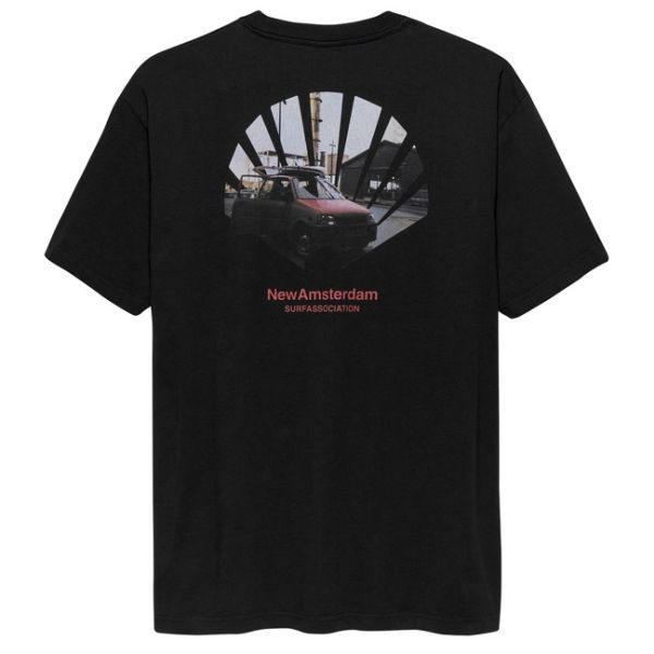 New Amsterdam Surf Association Road Trip T-shirt Zwart