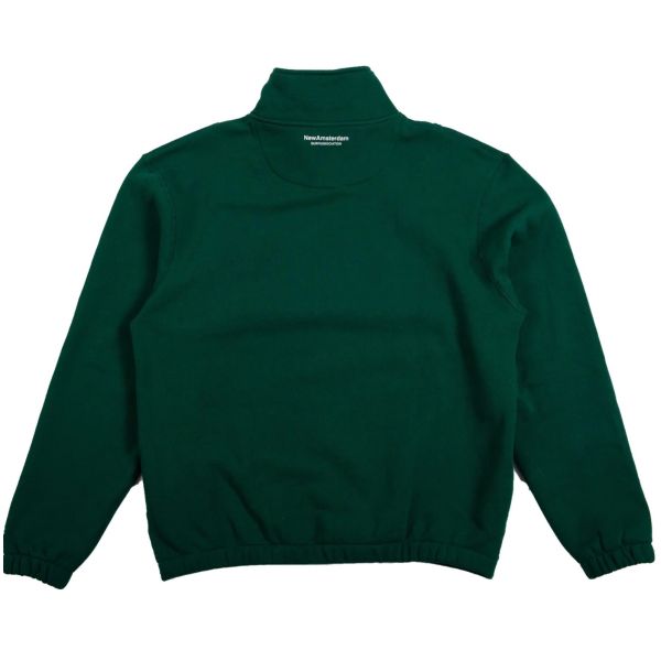 New Amsterdam Surf Association Sea Half Zip Sweater Donker Groen