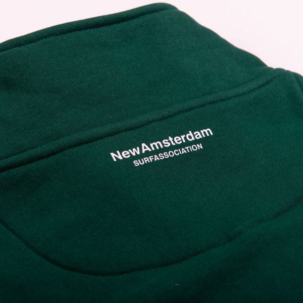 New Amsterdam Surf Association Sea Half Zip Sweater Donker Groen