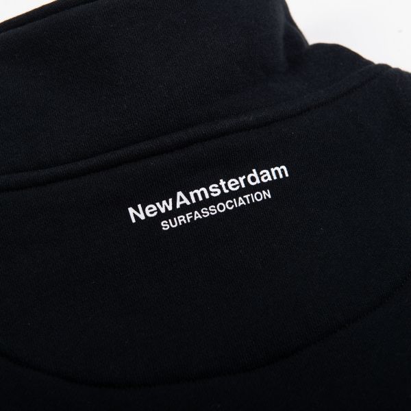 New Amsterdam Surf Association Sea Half Zip Sweater Zwart