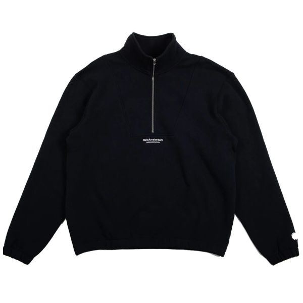 New Amsterdam Surf Association Sea Half Zip Sweater Zwart