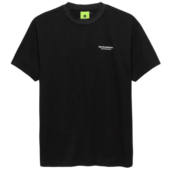 New Amsterdam Surf Association Seal Logo T-shirt Zwart