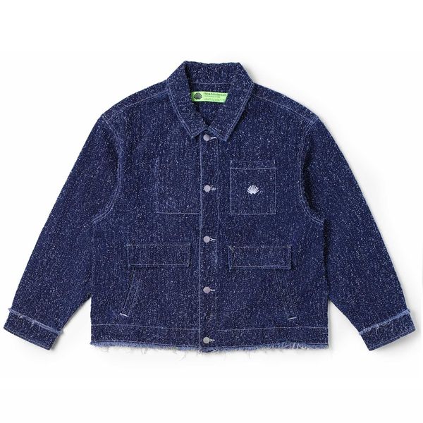 New Amsterdam Surf Association Spray Spijkerjas Donker blauw