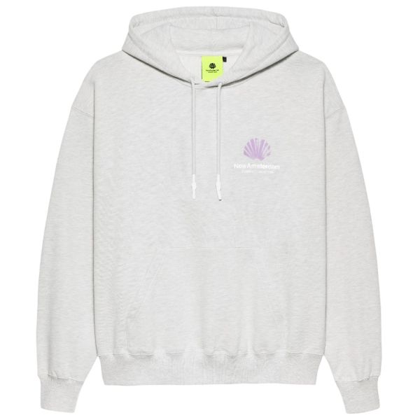 New Amsterdam Surf Association Sprayed Logo Hoodie Grijs