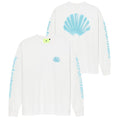 New Amsterdam Surf Association Sprayed Logo Longsleeve T-shirt Wit