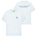 New Amsterdam Surf Association Sprayed Logo T-shirt Licht Blauw