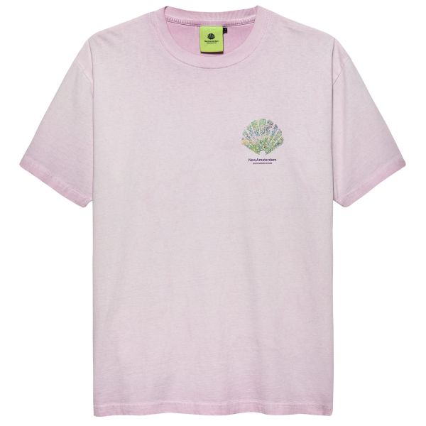 New Amsterdam Surf Association Tall Grass T-shirt Roze