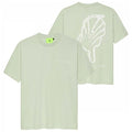 New Amsterdam Surf Association Teletekst T-shirt Licht Groen