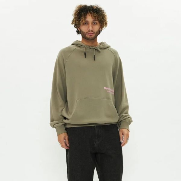New Amsterdam Surf Association Throw Hoodie Grijs