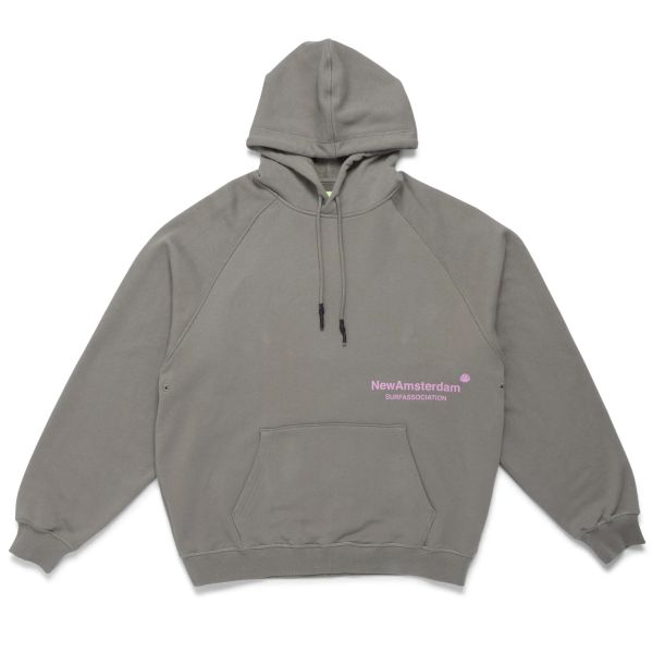 New Amsterdam Surf Association Throw Hoodie Grijs