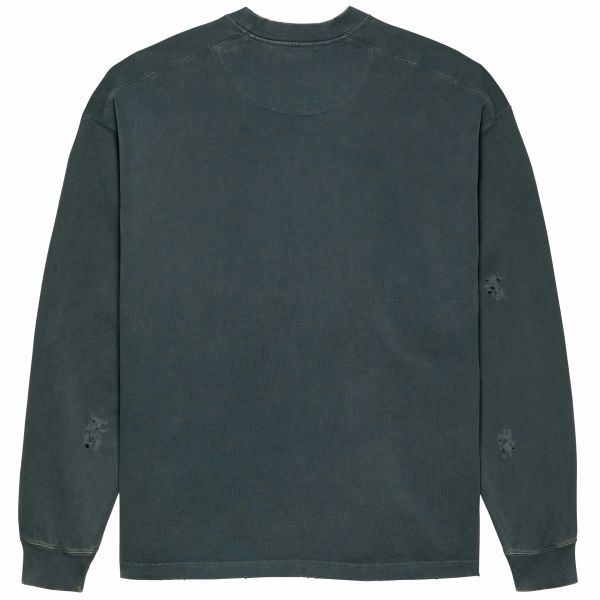 New Amsterdam Surf Association Throw Longsleeve T-shirt Antraciet