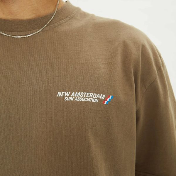 New Amsterdam Surf Association Ticket T-shirt Bruin