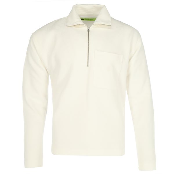 New Amsterdam Surf Association Tide Half-Zip Sweater Off White