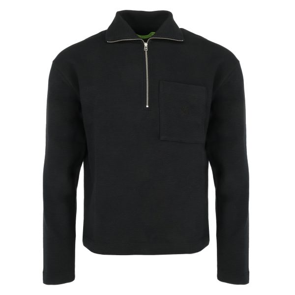 New Amsterdam Surf Association Tide Half-Zip Sweater Zwart