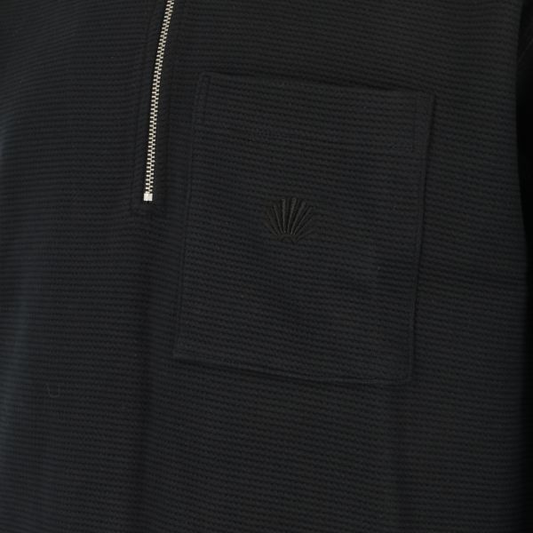 New Amsterdam Surf Association Tide Half-Zip Sweater Zwart