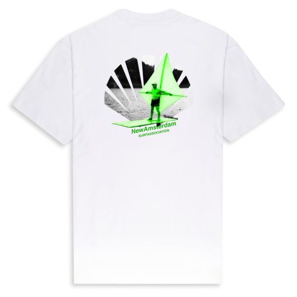 New Amsterdam Surf Association Tribute T-shirt Wit