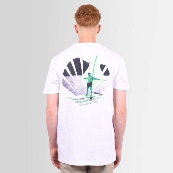 New Amsterdam Surf Association Tribute T-shirt Wit