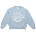 New Amsterdam Surf Association Tulip Leaves Sweater Blauw