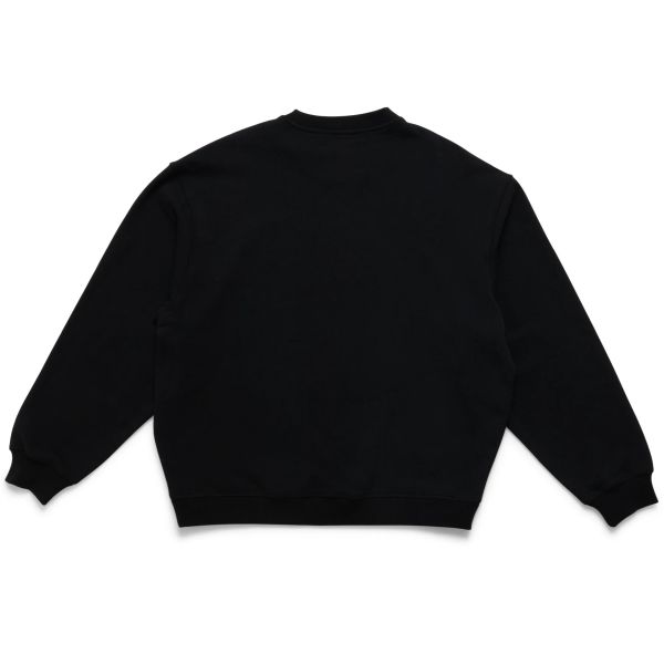 New Amsterdam Surf Association Tulip Leaves Sweater Zwart