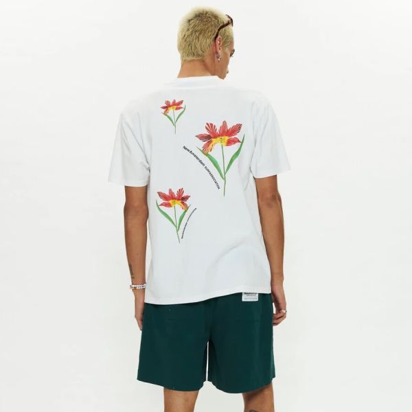 New Amsterdam Surf Association Tulip T-shirt Wit
