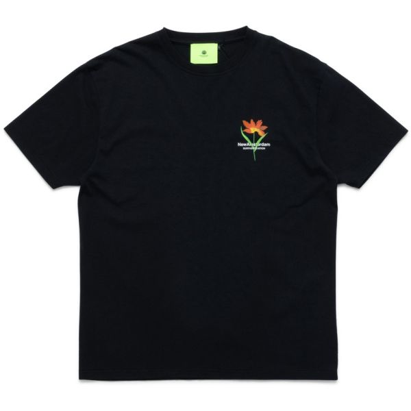 New Amsterdam Surf Association Tulip T-shirt Zwart