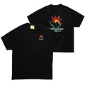 New Amsterdam Surf Association Waxed Tulip T-shirt Zwart