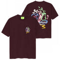 New Amsterdam Surf Association Weather Icons T-shirt Bordeaux