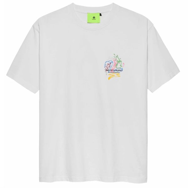 New Amsterdam Surf Association Weather Icons T-shirt Wit