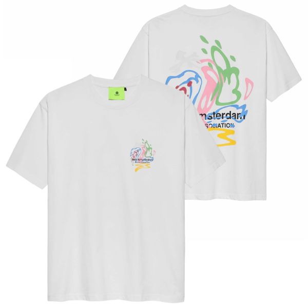 New Amsterdam Surf Association Weather Icons T-shirt Wit