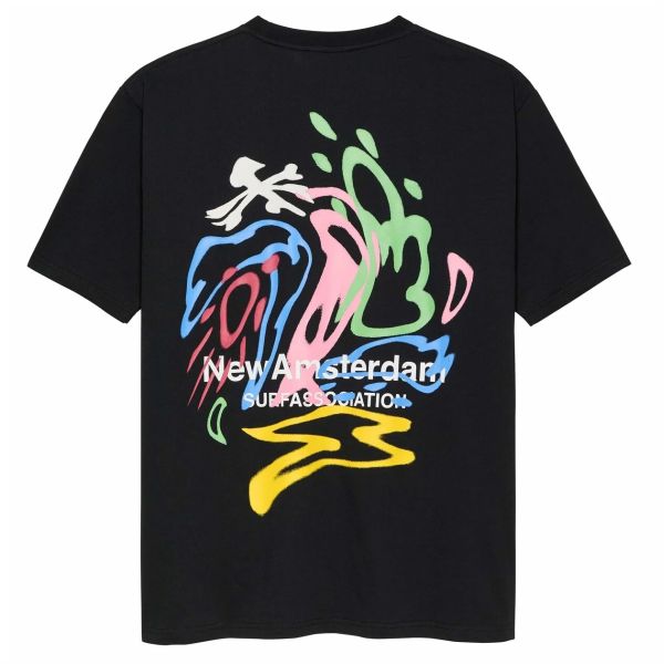 New Amsterdam Surf Association Weather Icons T-shirt Zwart