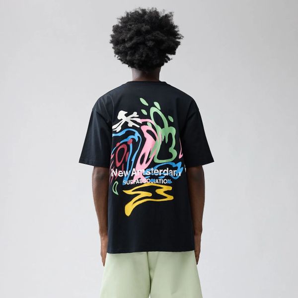 New Amsterdam Surf Association Weather Icons T-shirt Zwart