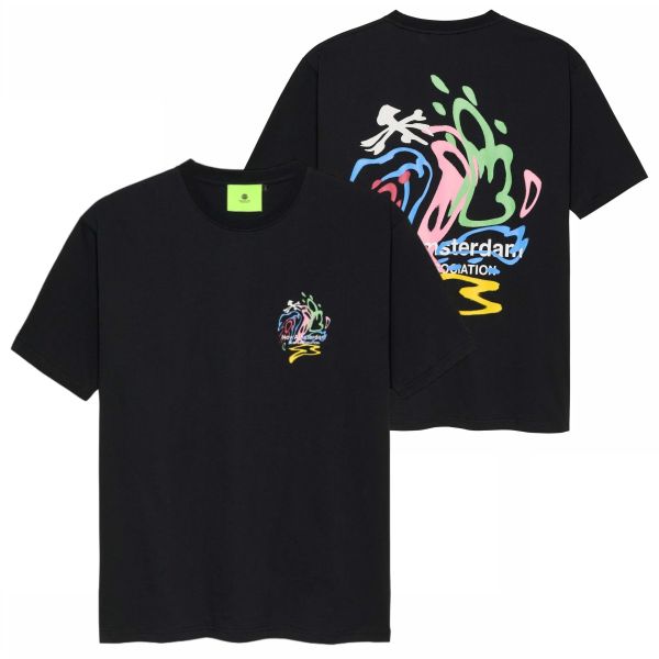 New Amsterdam Surf Association Weather Icons T-shirt Zwart