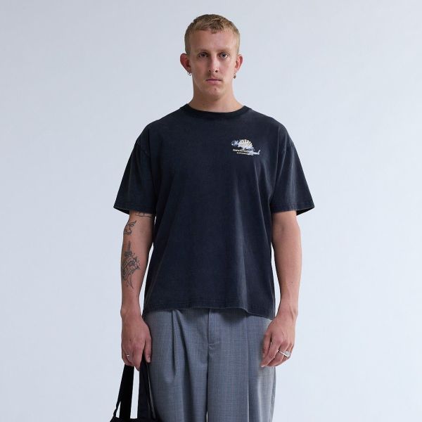 New Amsterdam Surf Association Welcome To Palmbeach T-shirt Antraciet