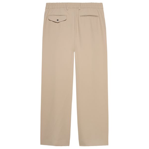 New Amsterdam Surf Association Wide Leg Pantalon Beige