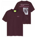 New Amsterdam Surf Association Wire T-shirt Bordeaux