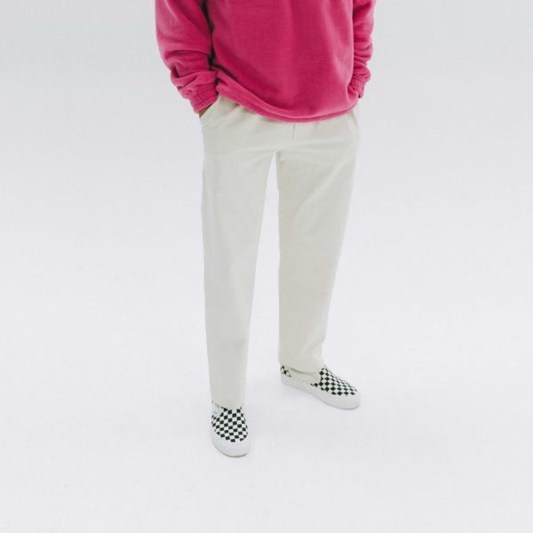 New Amsterdam Surf Association Work Broek Off White