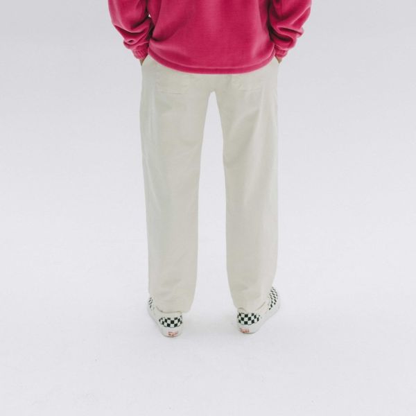 New Amsterdam Surf Association Work Broek Off White