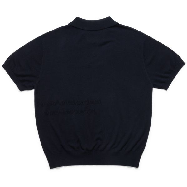 New Amsterdam Surf Association Zip Polo Zwart