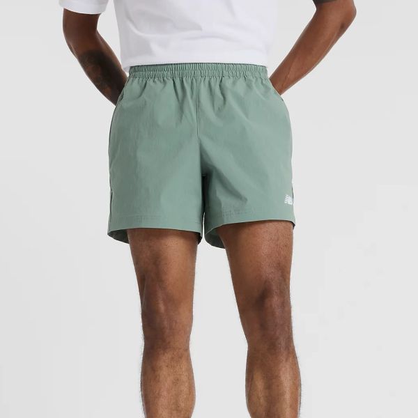 New Balance Athletics Stretch Woven Korte Broek Groen